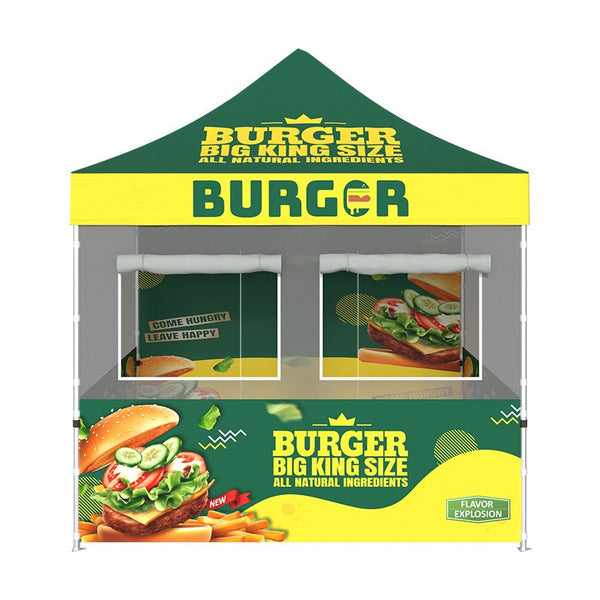 Food Service Gazebo - Full Set Bundle 10x10 Feet