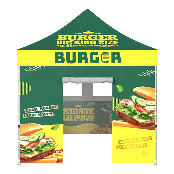 Food Service Gazebo - Full Set Bundle 10x10 Feet