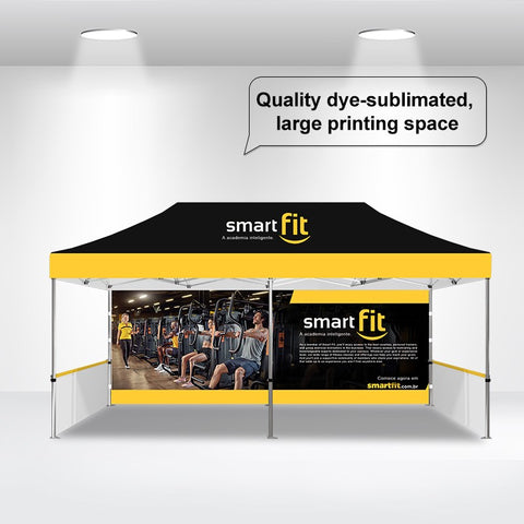 Advertising Gazebo 10x20 feet,  (3m x 6m) Commercial Use 40mm Hex Frame