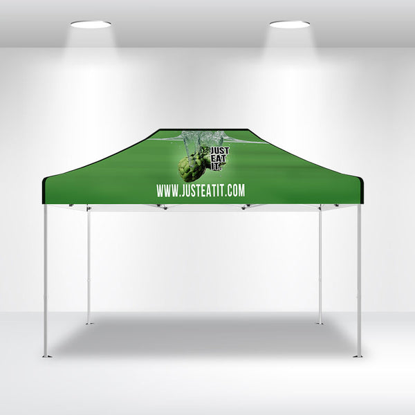 Advertising Gazebo 10x15 feet,  (3m x 4.5m) Standard Use 30mm Square Frame